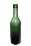 1/4 POT GRØN MINERALVANDSFLASKE til KAPSEL