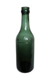1/4 POT GRØN MINERALVANDSFLASKE til KAPSEL