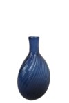LOMMEFLASKE I BLÅT GLAS FRA OMKRING 1880